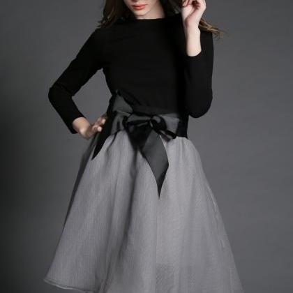 Classy Off Shoulder Black Top And Skirt Dress Set