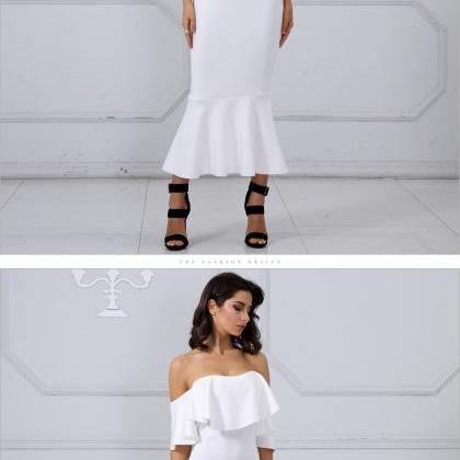 Gorgeous Off Shoulder Bodycon Party Dresses on Luulla