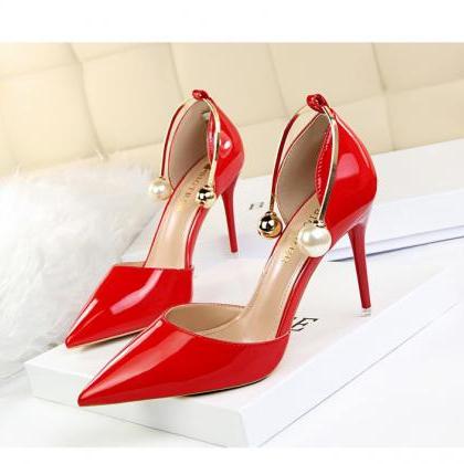 Classy Pointed Toe High Heels Fashion Shoes