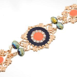 Elegant Victorian Floral Design Bracelet
