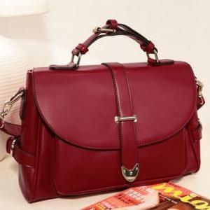 Red Vintage Design Fashion Hand Bag