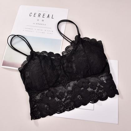 Women's Sexy Padded Lace Bralette..