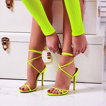 Sexy Strappy High Heels Sandals