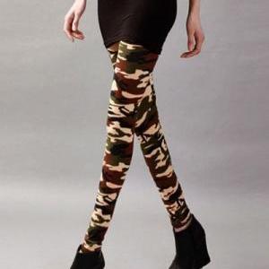 Military Style Fashion Leggings