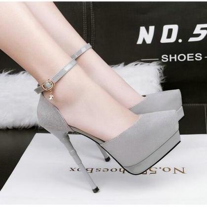 Sexy Platform Pointed Toe Summer Fashion Shoes