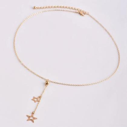 Stars Charmed Necklace