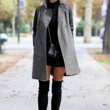 Stylish Suede Over The Knee Winter Boots