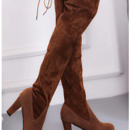 Stylish Suede Over The Knee Winter Boots