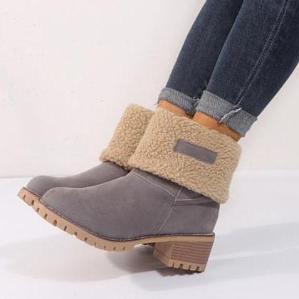 Chic Warm Winter Women's Boots