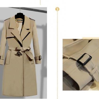 Stylish Autumn and Winter Solid Col..