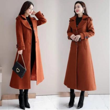 Stylish Autumn And Winter Woolen Coat