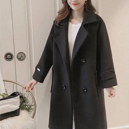 Autumn and Winter Elegant Casual Wo..
