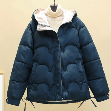 Short Winter Jacket Women Parkas Coat