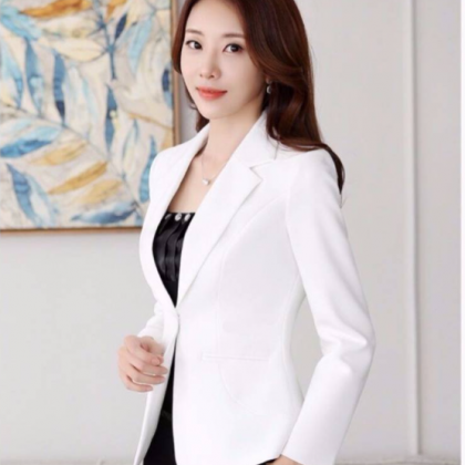 Spring And Autumn Korean Mini Suit