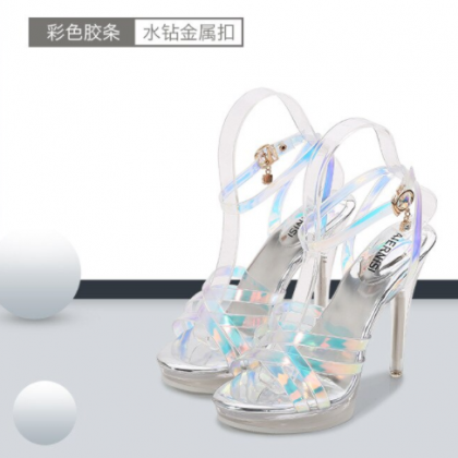 Female Wedding Shoes Stained-glass