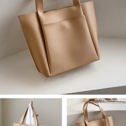 Female Tote Large Leather Crossbody Bags