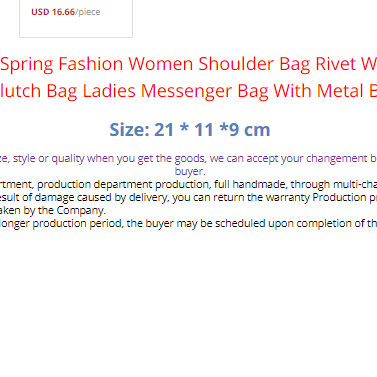 New Spring Fashion Women Shoulder B..