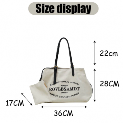 Canvas Bag Women Large Shopping Bag