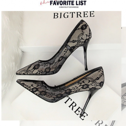 Lace Sexy Party Shoes