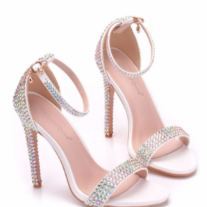 Crystal Queen Sandals High Heels