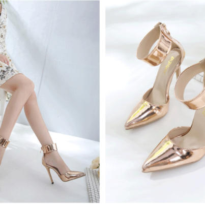 Fashion Shallow Pumps Pointed Toe