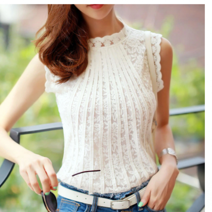 Spring Summer Style Lace Blouse