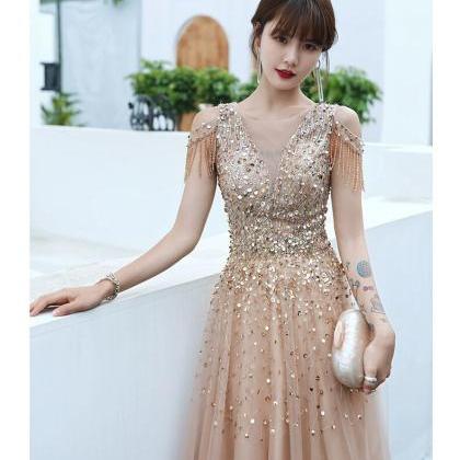 Sequined Long Lady Girl Women