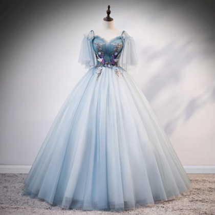 Vintage Ball Gown Long Dress