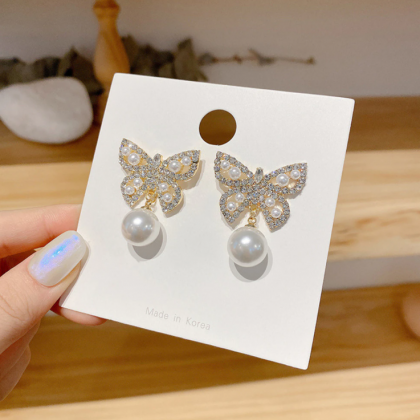 Butterfly Earrings Earrings Women