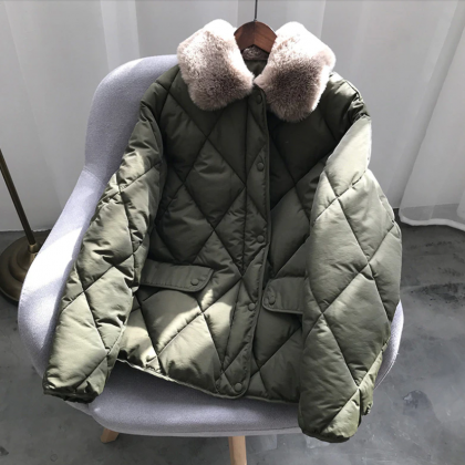 Winter Coat Long Sleeve Furry