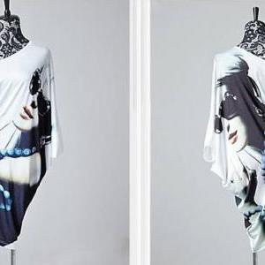 Fashion Design White Off Shoulder Sexy Dress