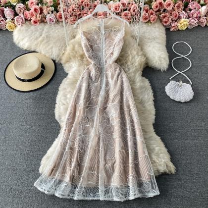 Summer Lace Long Dress