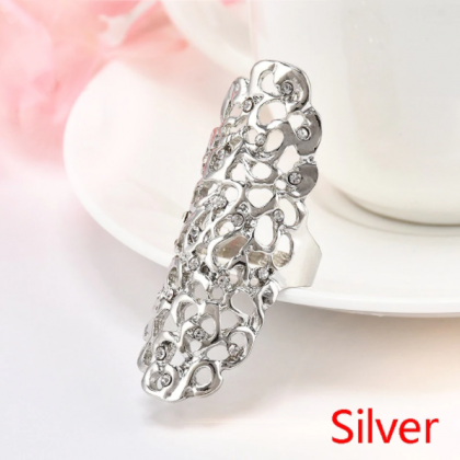 Beautiful Retro Vintage Hollow Out Ring