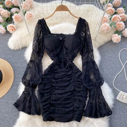 Lace Bodycon Party Dress