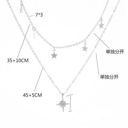 Star Tassel Pendant Necklace