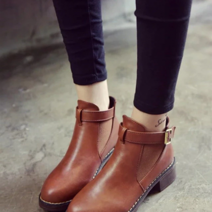 Women Ankle Martin Boots