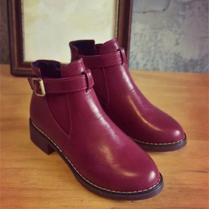 Women Ankle Martin Boots