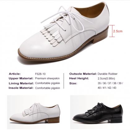 Flying Genuine Leather Oxford