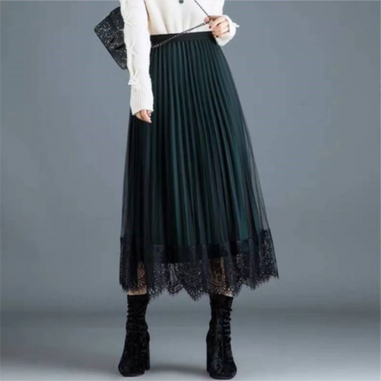 High-Waisted Skirt Vintage