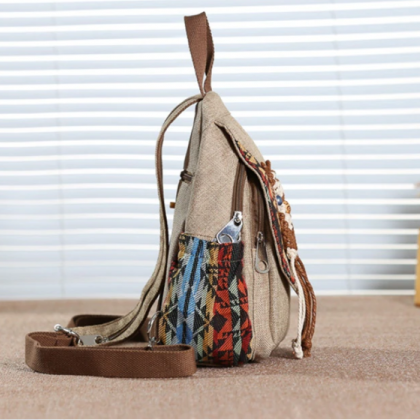 Handmade Canvas Backpack