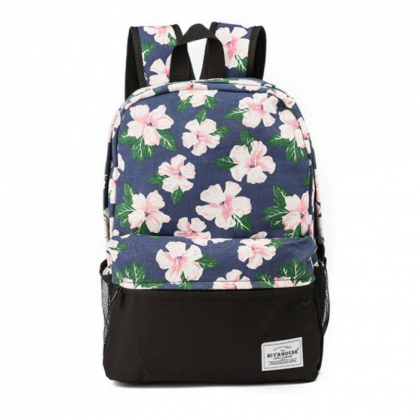  Floral School Backpack