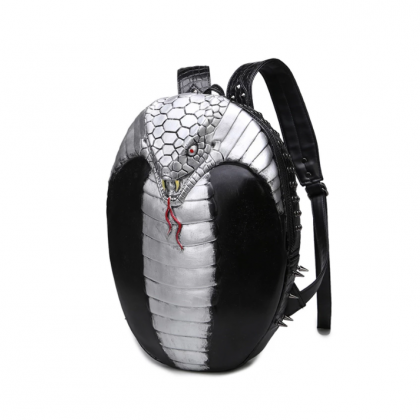 Personalized 3d Snake Backpack