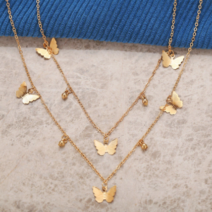 Cute Butterfly Necklace