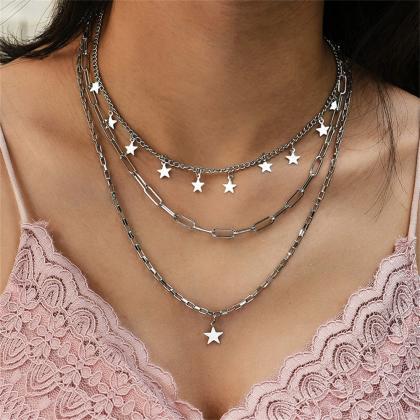 Fashion Multilayer Choker Necklace For Women..