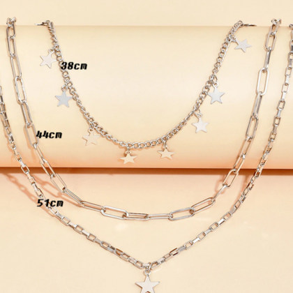 Fashion Multilayer Choker Necklace For Women..