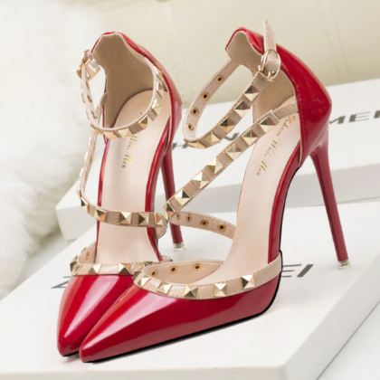 Summer Shoes Women High Heels Pointed Toe Pumps..