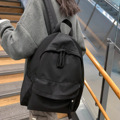 Women Canvas Student Double Shoulder Bag Schoolbag