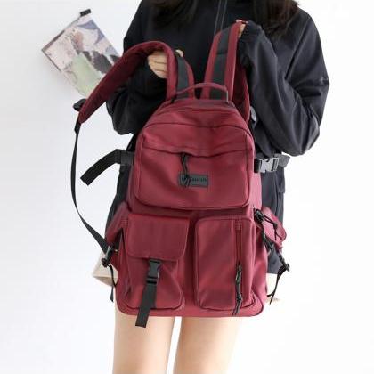 Laptop Backpacks Ladies Shoulder School Bag For..
