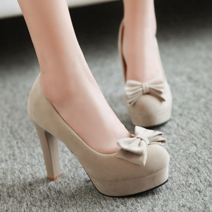 Women High Heel Shoes Platform Pumps Woman Thin..