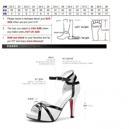 High-heeled Fish Mouth Shoes Bow Sexy Rough With..